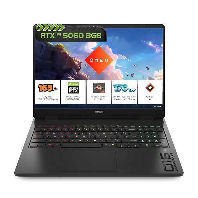 HP Omen, AMD Ryzen AI 7 350
